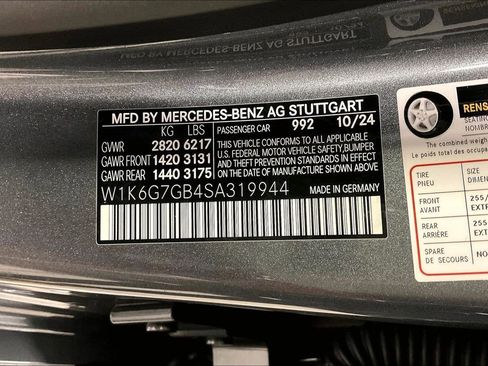 Certified 2025 Mercedes-Benz S 580 4MATIC Sedan image 25