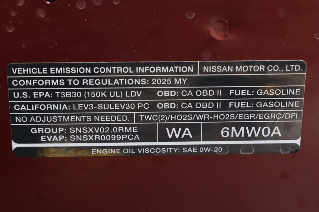 Used 2025 Nissan Sentra SV FWD image 34