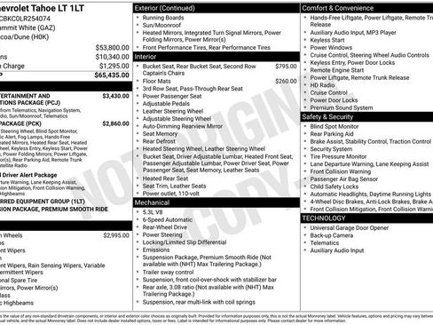 Used 2020 Chevrolet Tahoe LT image 2