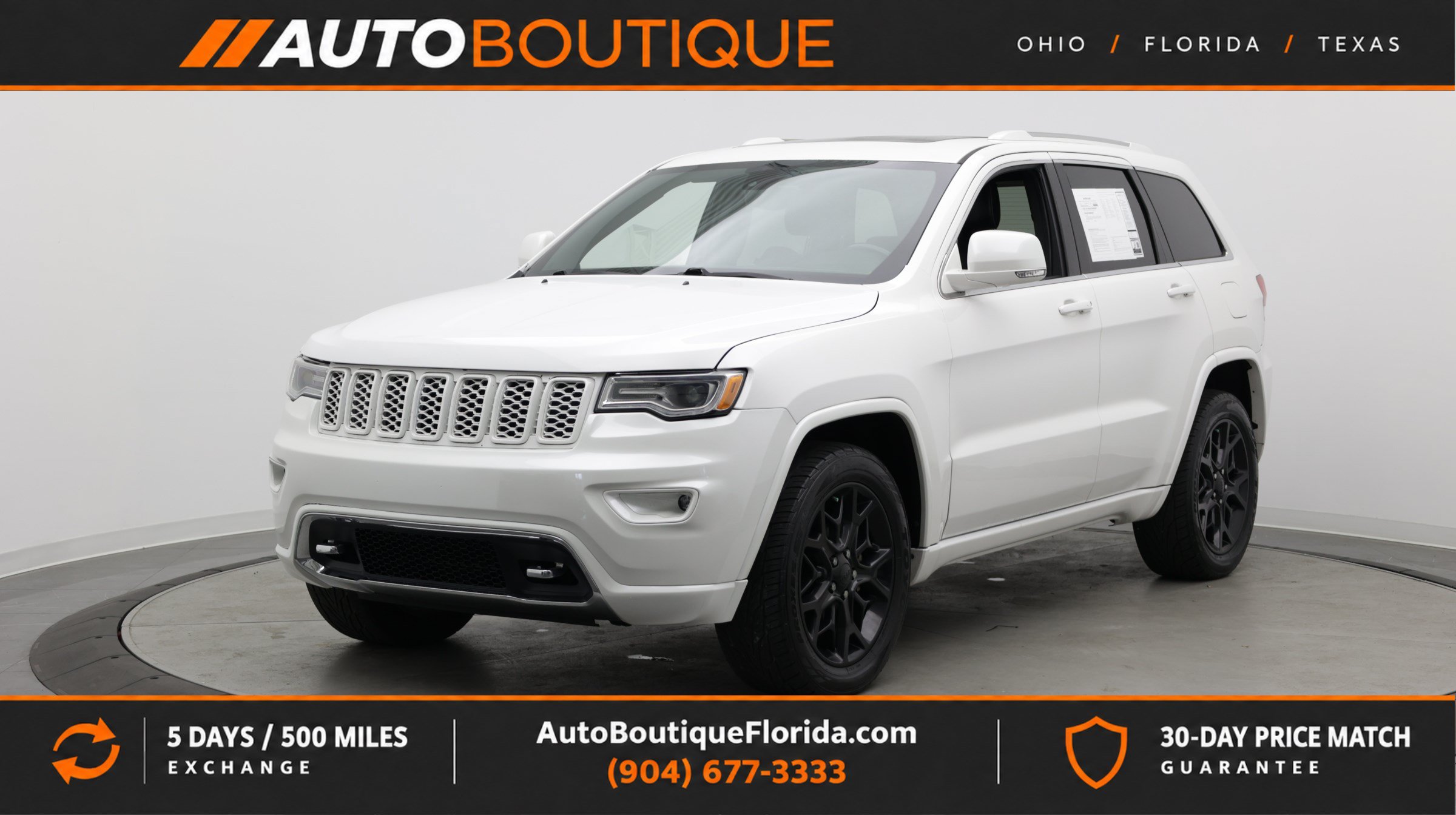 Used 2020 Jeep Grand Cherokee Overland RWD image 1