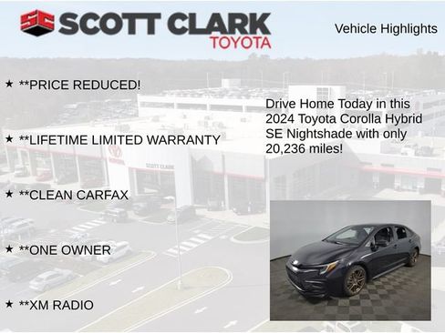 Used 2024 Toyota Corolla SE FWD image 12