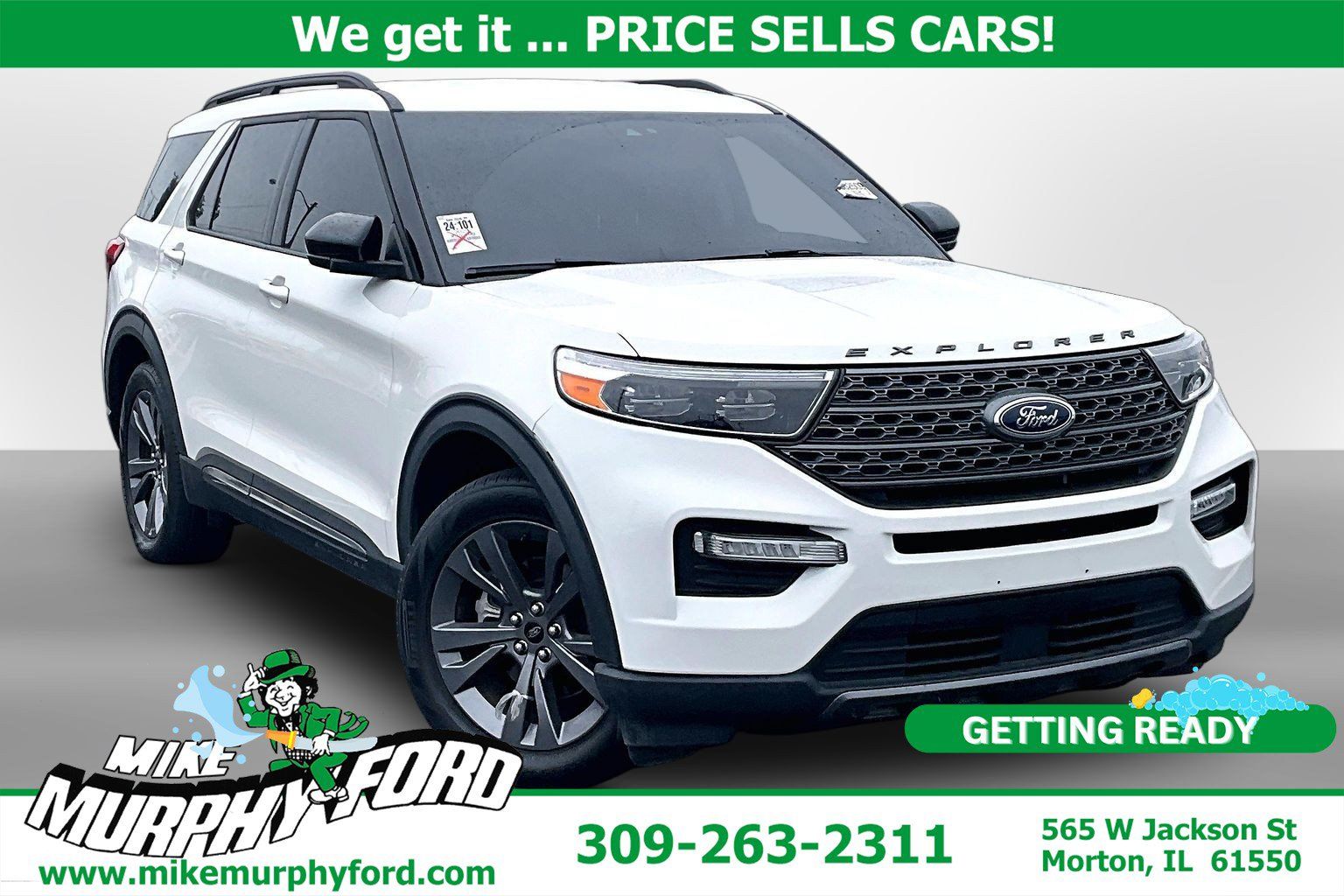 Used 2023 Ford Explorer XLT w/ Equipment Group 202A RWD image 1