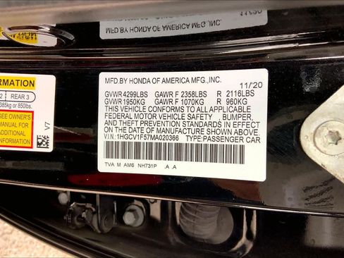 Used 2021 Honda Accord EX-L image 34