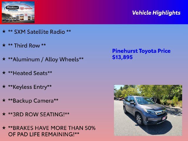 Used 2019 Honda Pilot EX image 16