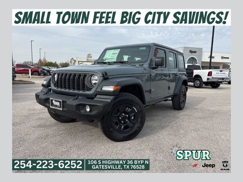 New 2026 Jeep Wrangler Unlimited Sport AWD/4WD image 1