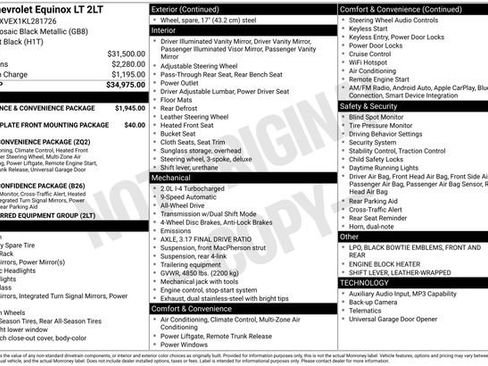 Used 2019 Chevrolet Equinox LT AWD/4WD image 4