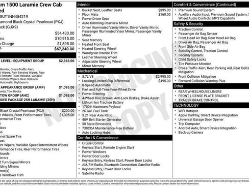 Used 2022 RAM 1500 Laramie image 59