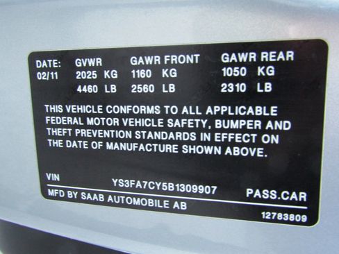 Used 2011 Saab 9-3 Turbo4 image 40