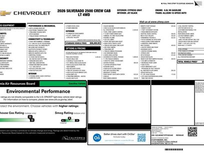 New 2026 Chevrolet Silverado 2500 LT w/ Trail Boss Package