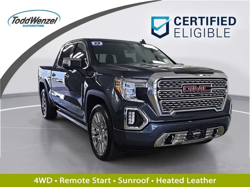 Certified 2022 GMC Sierra 1500 Denali w/ Denali Reserve Package AWD/4WD image 1