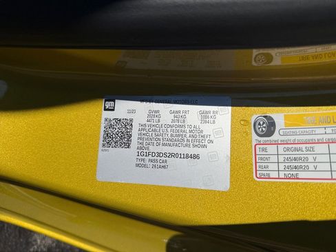 Used 2024 Chevrolet Camaro LT RWD image 26
