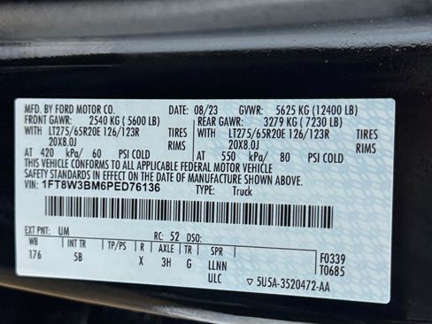 Used 2023 Ford F350 Lariat w/ Lariat Ultimate Package AWD/4WD image 80