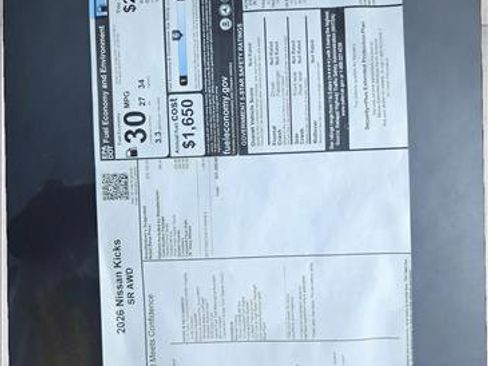 New 2026 Nissan Kicks SR w/ Cold Weather Package image 22