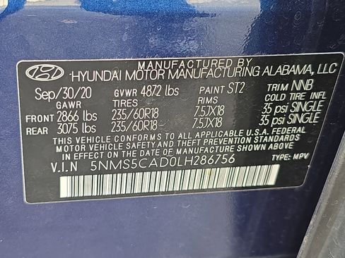 Used 2020 Hyundai Santa Fe Limited image 37