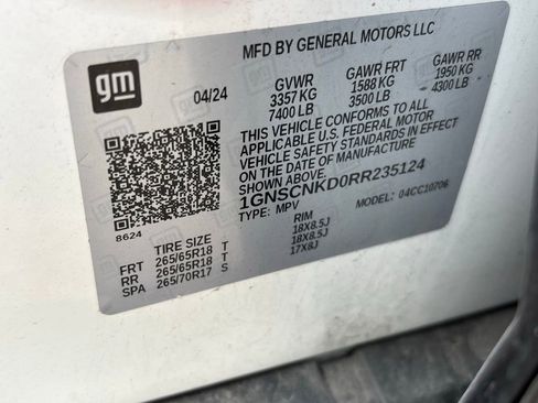 Used 2024 Chevrolet Tahoe LT RWD image 15