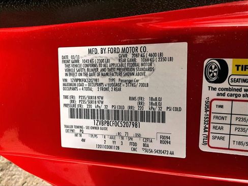 Used 2012 Ford Mustang GT Premium image 32