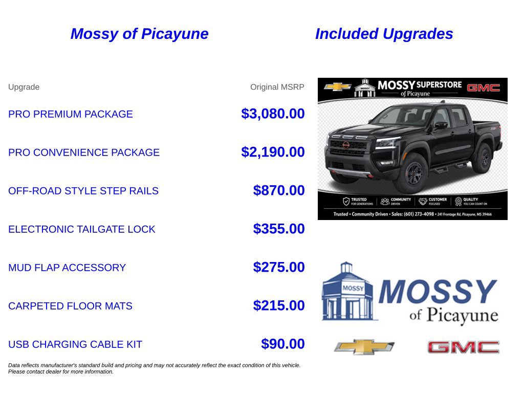 Used 2025 Nissan Frontier Pro-X w/ Pro Premium Package RWD image 7