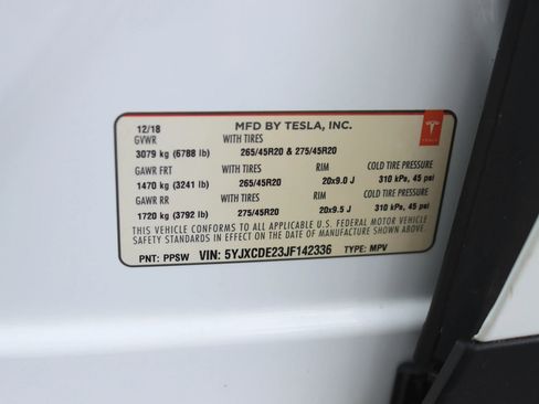 Used 2018 Tesla Model X 100D AWD/4WD image 40