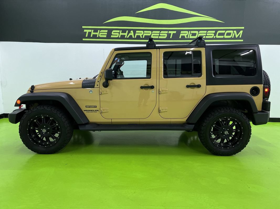 Used 2014 Jeep Wrangler Unlimited Sport w/ Quick Order Package 24S AWD/4WD image 6