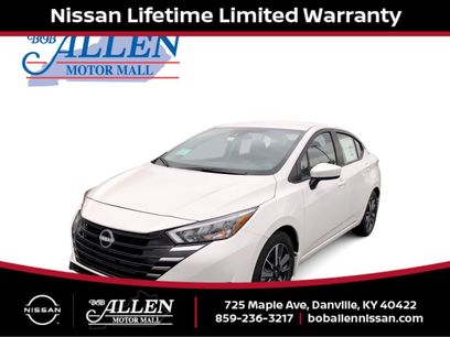 New 2025 Nissan Versa SV w/ Trunk Package