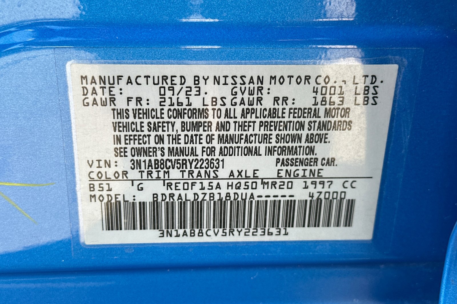 Used 2024 Nissan Sentra SV FWD image 38