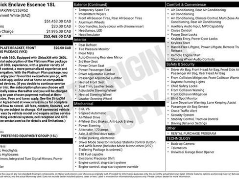 Used 2023 Buick Enclave Essence AWD/4WD image 4