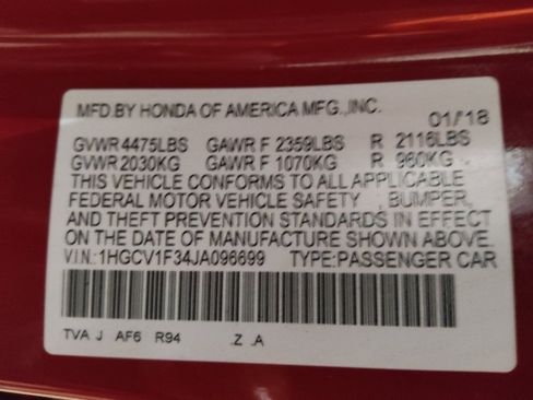 Used 2018 Honda Accord Sport image 33