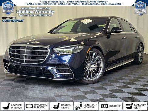 New 2025 Mercedes-Benz S 580 4MATIC Sedan image 1