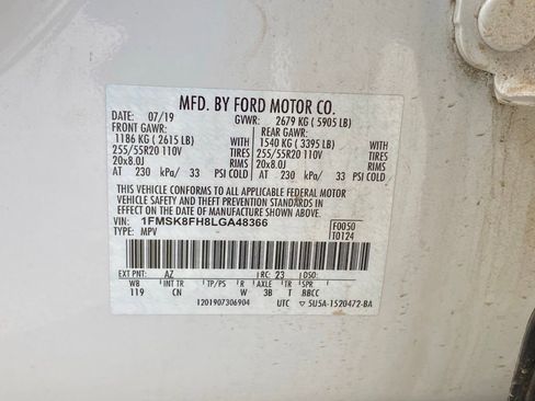 Used 2020 Ford Explorer Limited AWD/4WD image 21