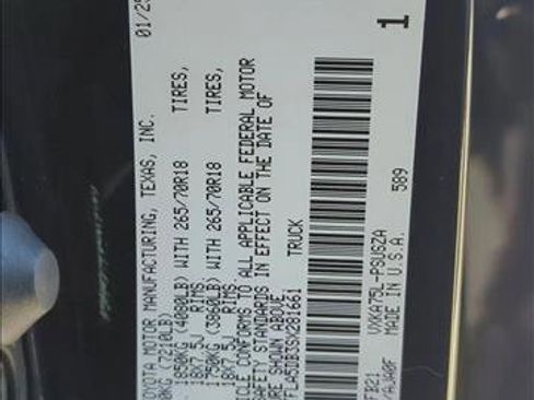 New 2025 Toyota Tundra SR5 image 24