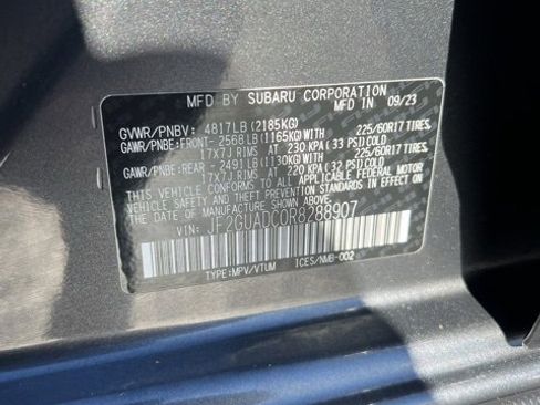 Used 2024 Subaru Crosstrek 2.0i Premium w/ Popular Package #3 image 13