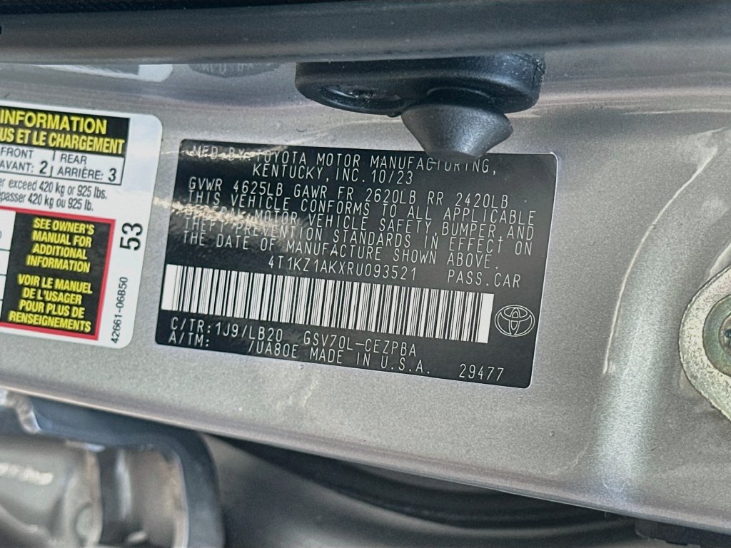 Used 2024 Toyota Camry XSE w/ Driver Assist Package FWD image 32