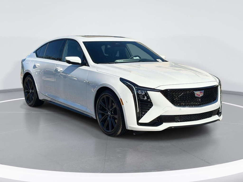 Certified 2025 Cadillac CT5 Sport w/ Sun And Sound Package RWD image 1