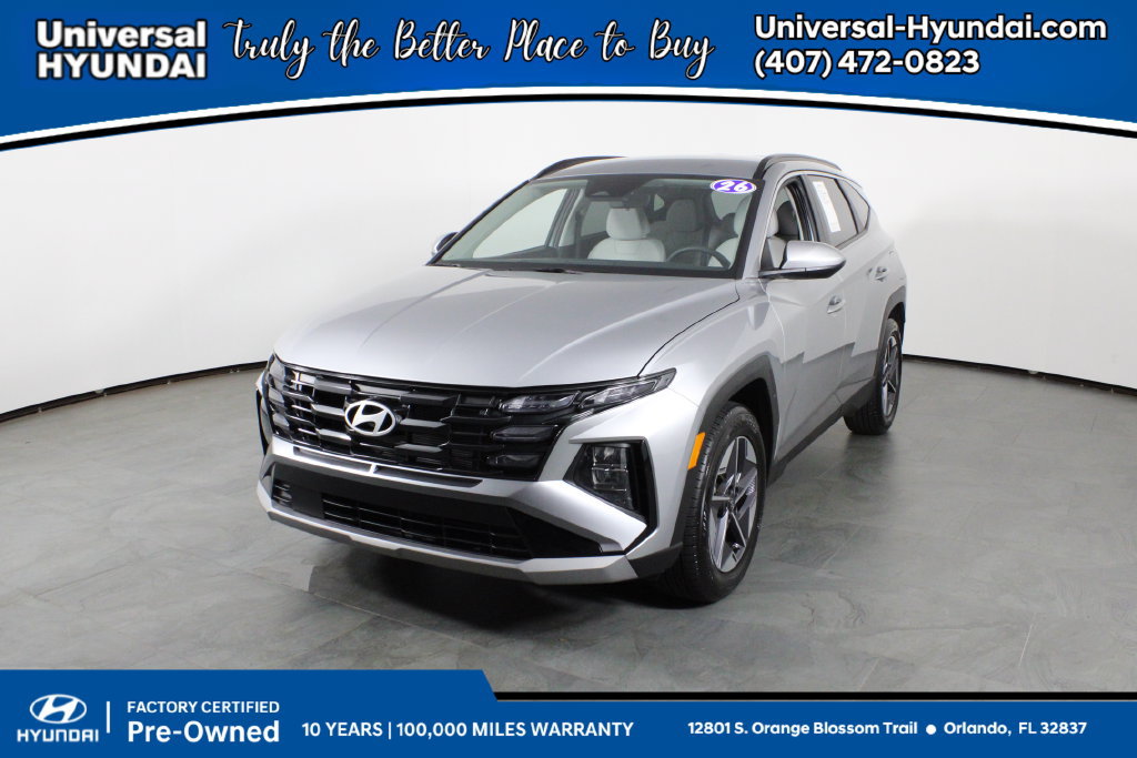 Certified 2026 Hyundai Tucson SEL Plus FWD 360° Tour