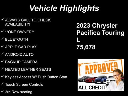 Used 2023 Chrysler Pacifica Touring-L image 9