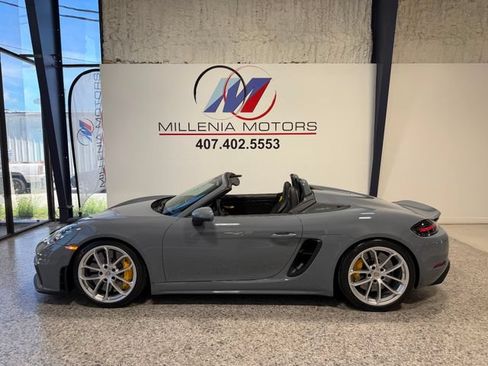 Used 2023 Porsche 718 Boxster Spyder RWD image 1