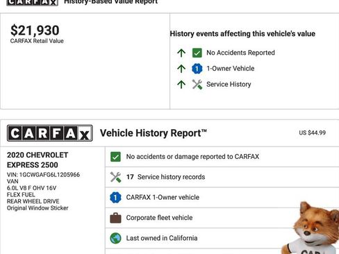 Used 2020 Chevrolet Express 2500 RWD image 25