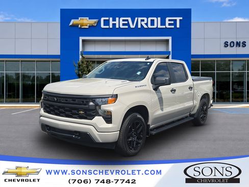 Certified 2026 Chevrolet Silverado 1500 Custom AWD/4WD image 1