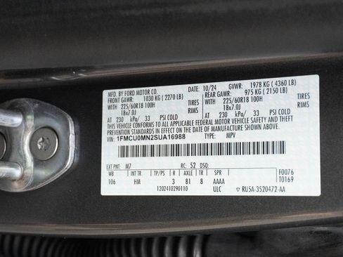Used 2025 Ford Escape ST-Line FWD image 31