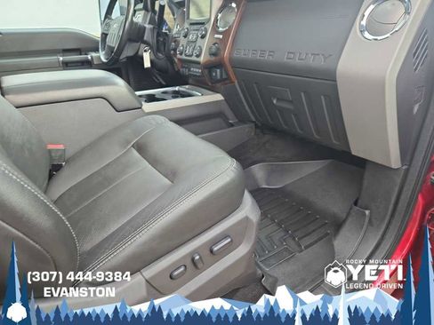 Used 2015 Ford F350 Lariat w/ Lariat Ultimate Package image 17