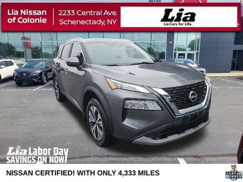 Certified 2023 Nissan Rogue SV w/ SV Premium B Package AWD/4WD image 1