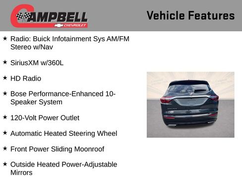 Used 2020 Buick Enclave Premium w/ Sun and Sites Package image 21