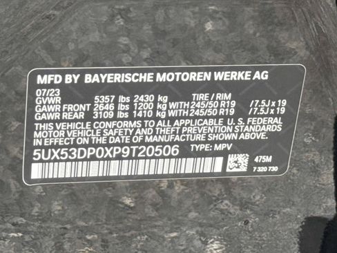 Used 2023 BMW X3 xDrive30i w/ Premium Package AWD/4WD image 30