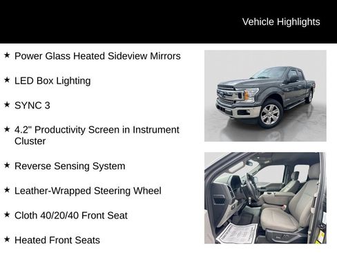 Used 2018 Ford F150 XLT w/ Equipment Group 302A Luxury AWD/4WD image 31
