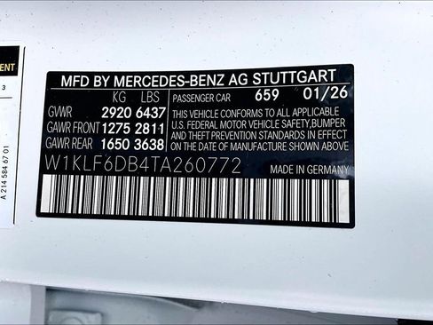 New 2026 Mercedes-Benz E 53 AMG e 4MATIC Sedan image 13