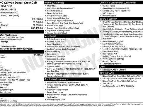 New 2026 GMC Canyon Denali AWD/4WD image 4