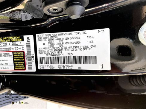 Used 2025 Toyota Tundra 1794 Edition AWD/4WD image 29
