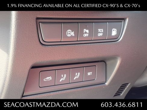 Certified 2025 MAZDA CX-70 Plug-In Hybrid w/ Premium Plus AWD/4WD image 11