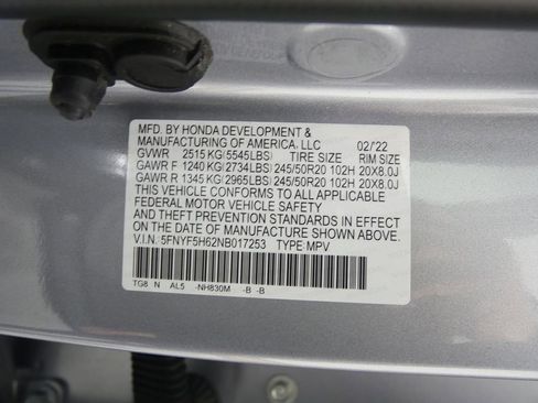 Used 2022 Honda Pilot Touring image 31