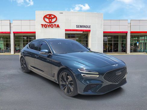 Used 2023 Genesis G70 2.0T w/ Sport Prestige Package RWD image 2